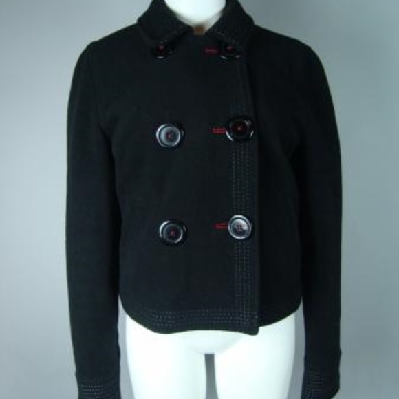 Dkny Jeans Jackets & Blazers - DKNY wool blend DB Black JACKET M